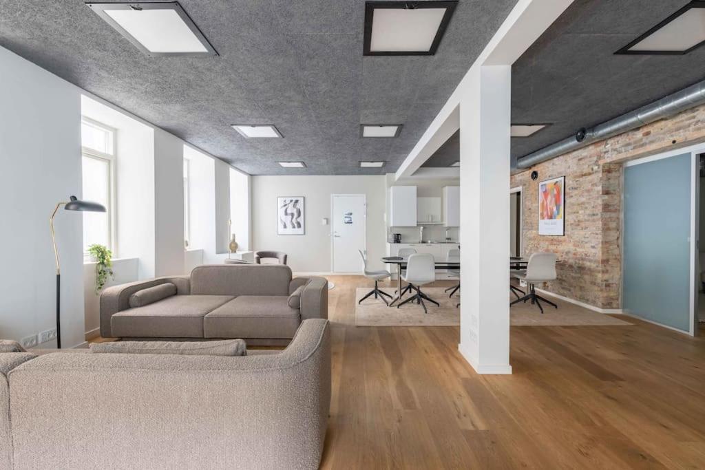 Apartment Spacious Double-flat For 10 In Cph Center